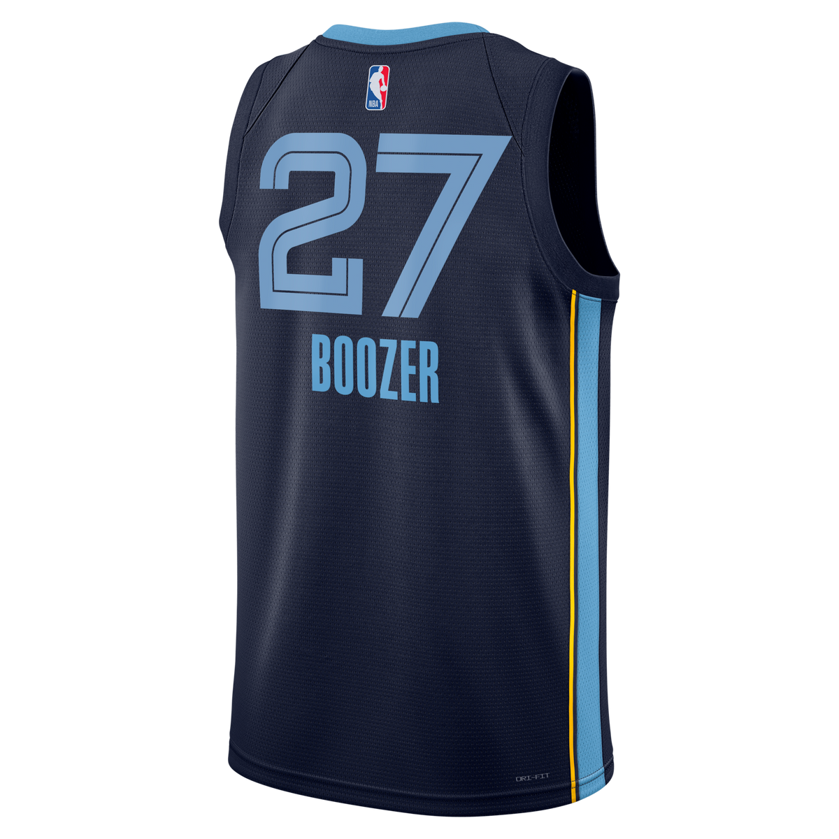 Memphis Grizzlies Icon Swingman Jersey - Black - Cameron Boozer