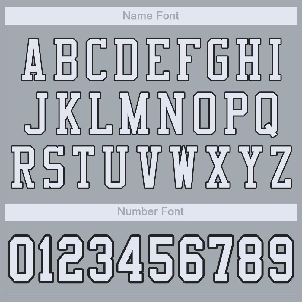 Custom Silver White-Black Mesh Authentic Football Jersey